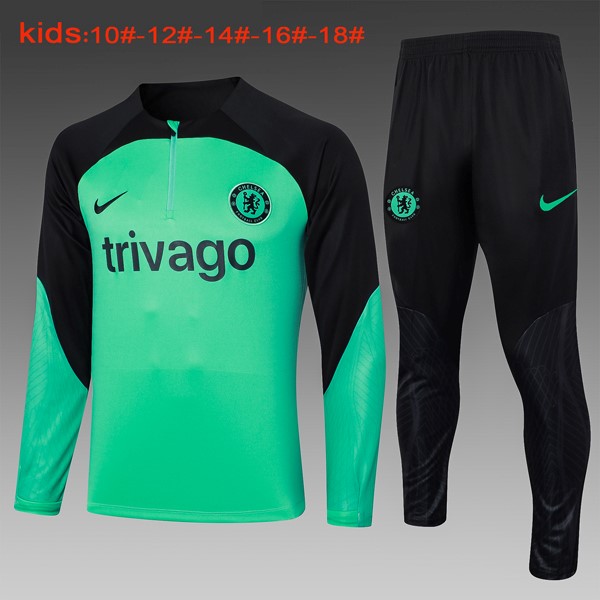 Ninos Sudadera De Training Chelsea 2024-2025 Verde